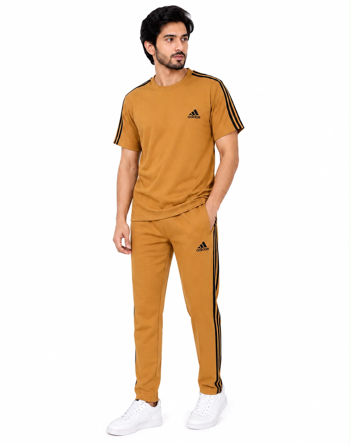Buy 1 Get 1 Free 💥Men's Summer Adiddas 3 Taping Tracksuit
