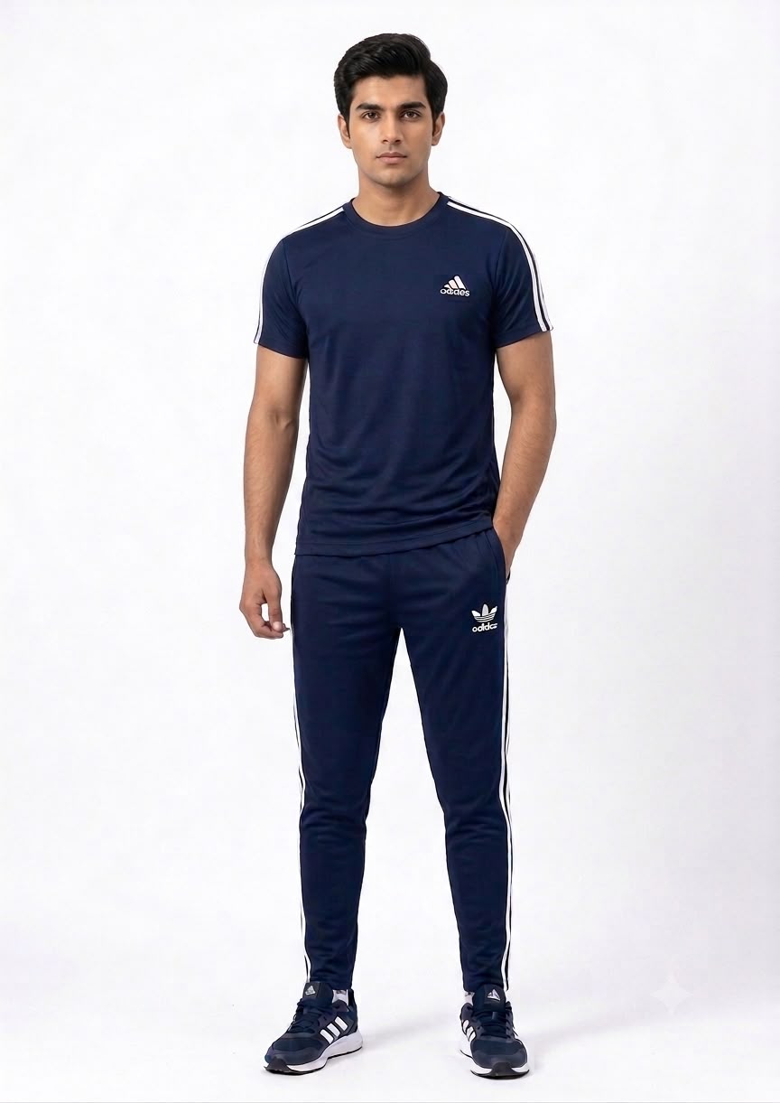 Buy 1 Get 1 Free 💥Men's Summer Adiddas 3 Taping Tracksuit