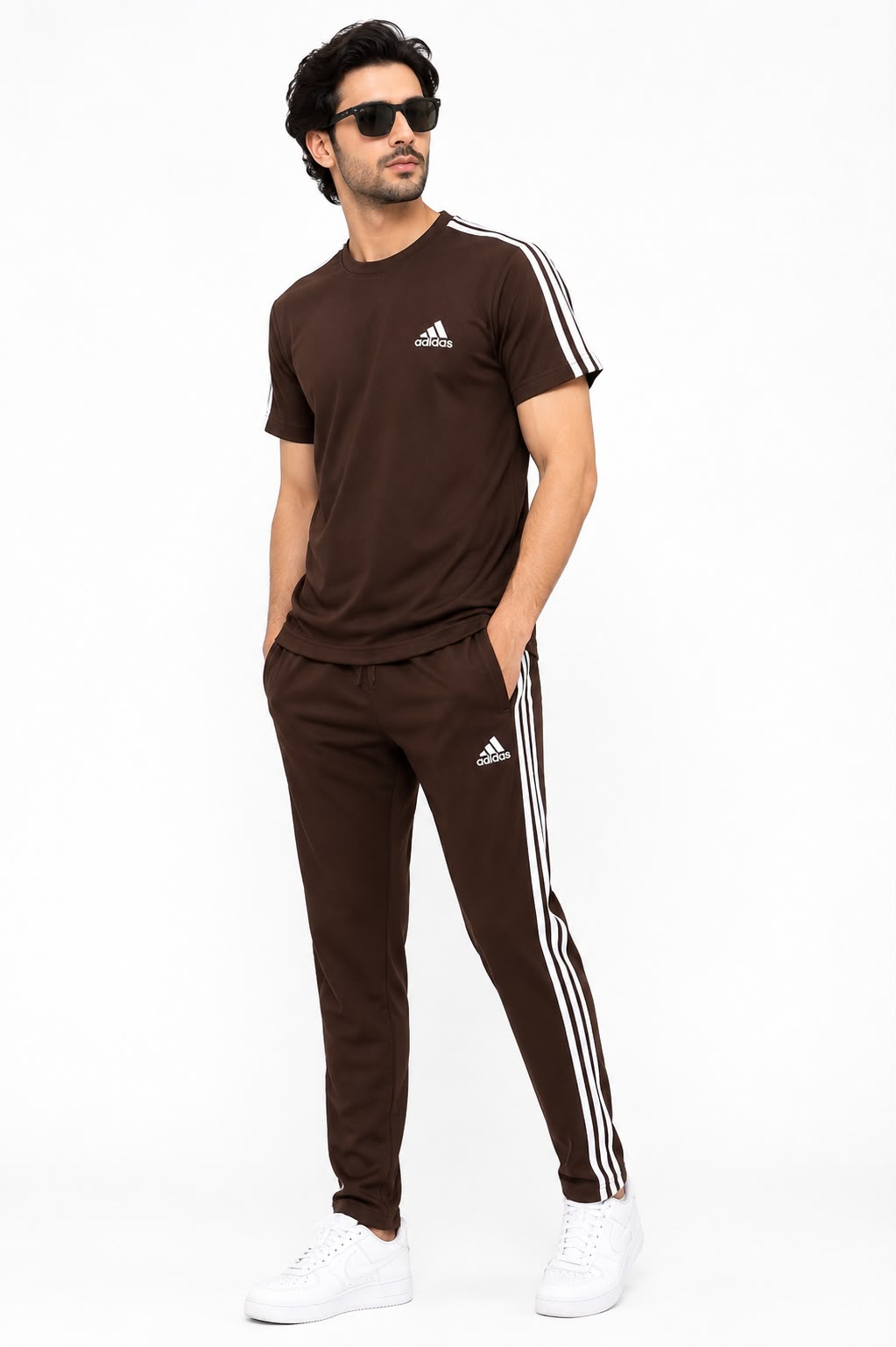Buy 1 Get 1 Free 💥Men's Summer Adiddas 3 Taping Tracksuit